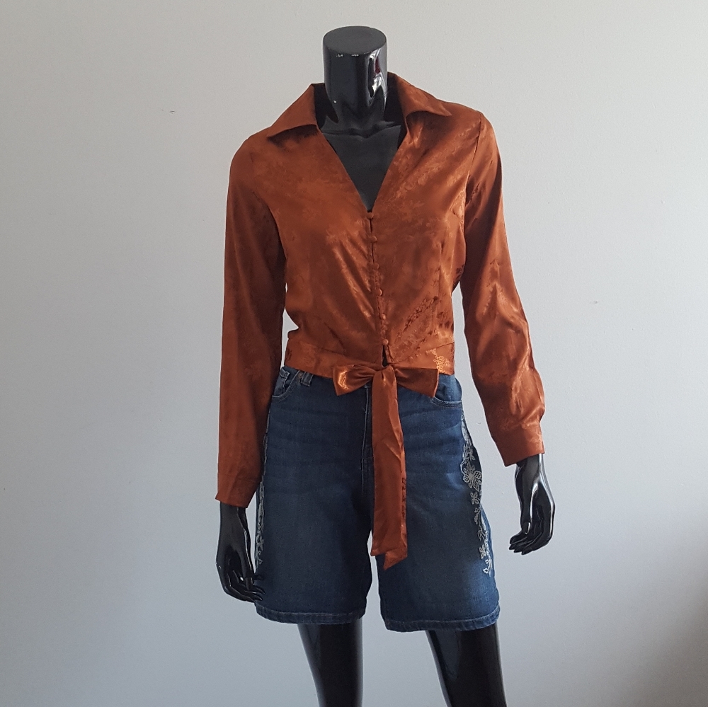 Duets Long Sleeve Top Size S, M, L, XL (J)